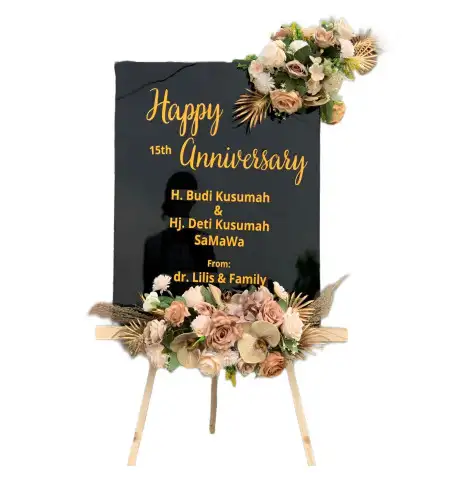 Papan Bunga Akrilik Gunungtumpeng